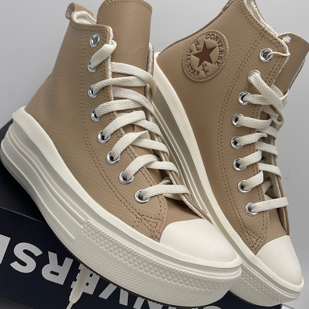 Converse WMNS Tan High-Top Leather Platform Sneakers A09261C
CTAS MOVE HI WARM - Picture 6 of 16